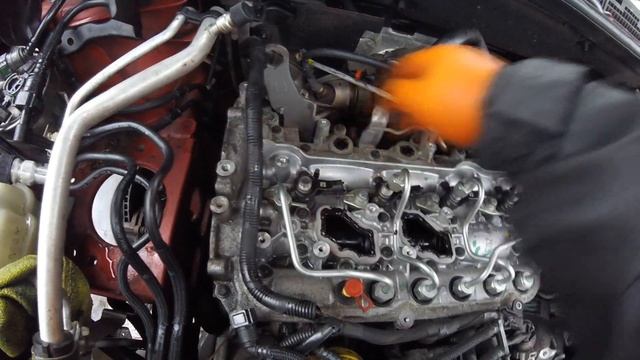 How to Pull Out the Valve Cover Nissan Qashqai / Как вытянуть крышка клапанов Nissan Qashqai смотреть онлайн