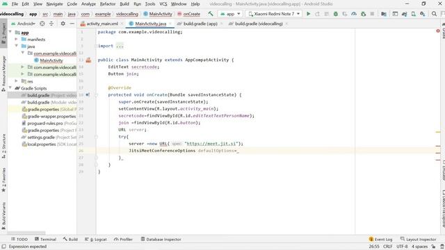 Video calling App using Android Studio and java смотреть онлайн