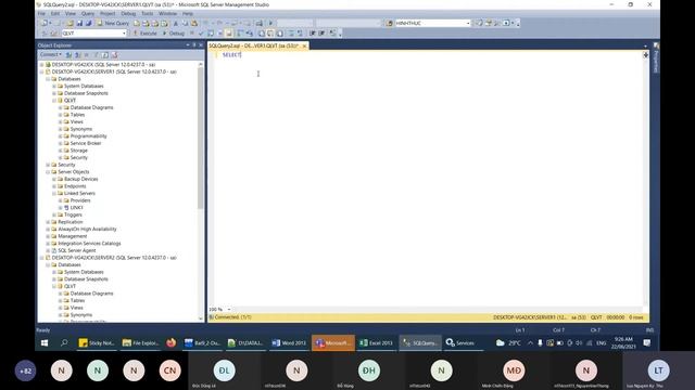 Cơ Sở Dữ Liệu Phân Tán | Tạo LINK Liên Kết Các Server Phân Mảnh Trong SQL Server смотреть онлайн