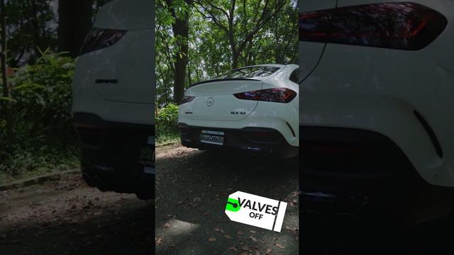 Pure Exhaust Sound! Mercedes-AMG GLE53 COUPE #armytrix