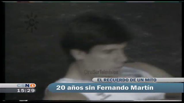 Fernando Martín, mítico jugador de baloncesto смотреть онлайн