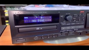 Khui thùng và Review đầu CD/Cassette Player TEAC AD-850-SE tại Audio Sơn Hà