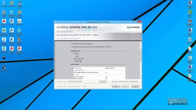 AutoCAD Civil 3D 2018 - Installation