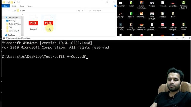 How to Merge Alternate Page of PDF using CMD смотреть онлайн