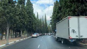 Ялта. По Садовой, К.Маркса,мимо платана, до Московской, 33 ул. 31.08.2024. Крым. Crimea. Yalta.