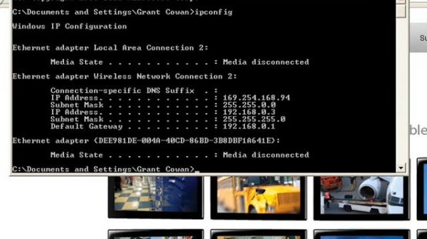 Finding Your IP Address