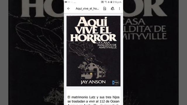 hablando de libros, aquí vive el horror de Jay Anson смотреть онлайн