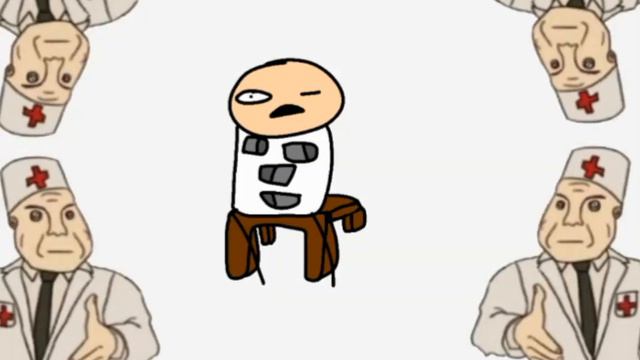 |¦ТОВАРИЩ САНИТАР, НО ЭТО АНИМАЦИЯ¦| #дурка смотреть онлайн