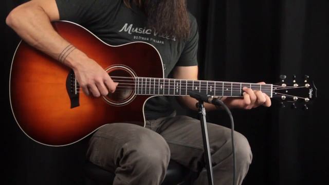 Taylor Custom GO with Flame Maple смотреть онлайн