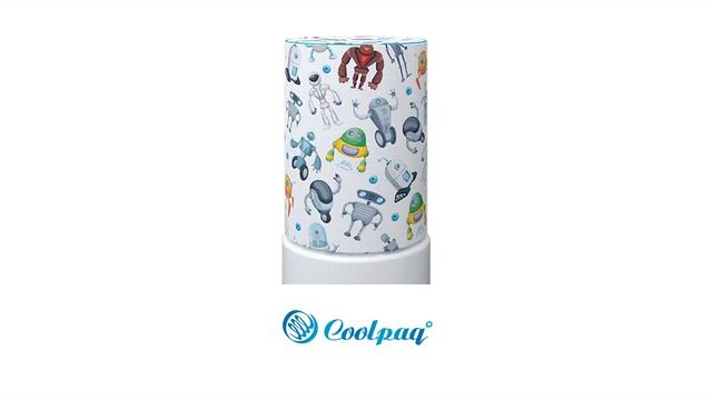 Чехол для бутыли 19 литров Coolpaq, для кулера, Robots смотреть онлайн