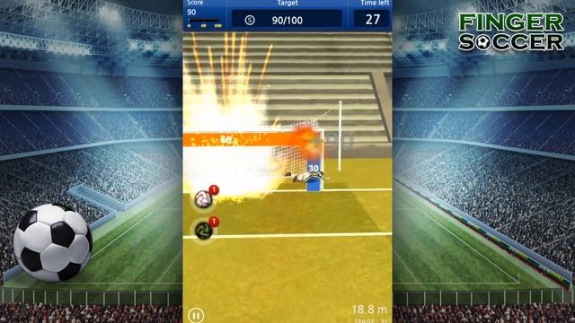 [mobile game] Finger Soccer : Freekick смотреть онлайн