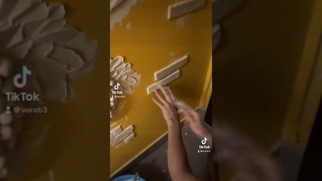 Барельеф на стене. Рисунок шпаклевкой, штукатуркой. Ремонт , дизайн Краснодар смотреть онлайн