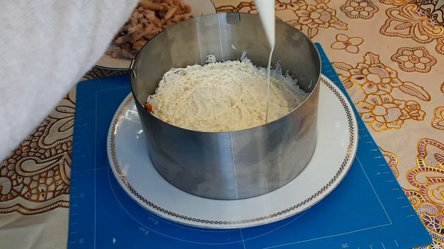 Салат мимоза.