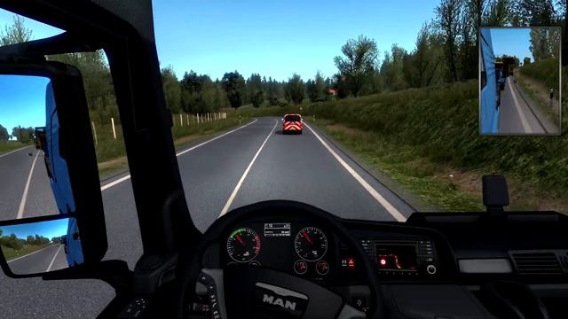 Euro Truck Simulator 2. Дневник Дальнобойщика 14: негабарит с неработающей коробкой [Прохождение] смотреть онлайн
