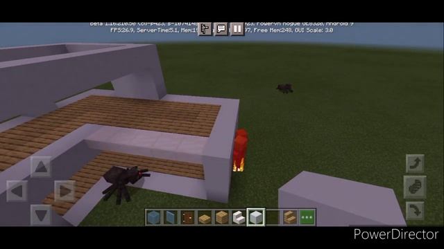 Как сделать дом виде хай-тек а #маинкравт смотреть онлайн