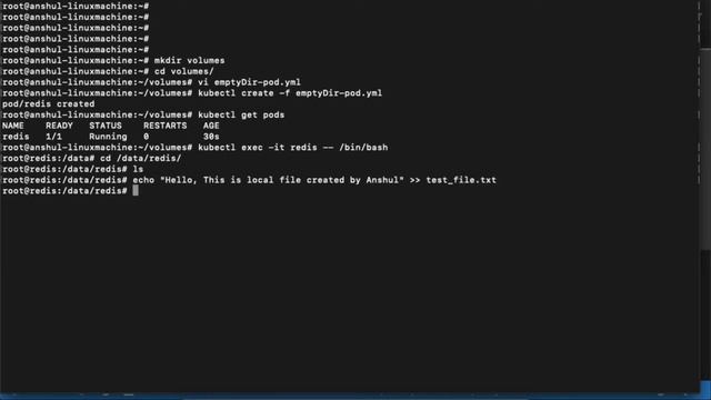 2 EmptyDir Volume in Kubernetes смотреть онлайн