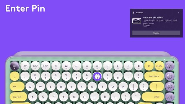 Connecting your Logitech POP Keys to a PC via Bluetooth | Logitech Support смотреть онлайн