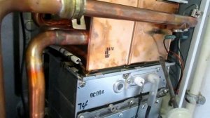 Замена первичного теплообменника rinnai часть 2