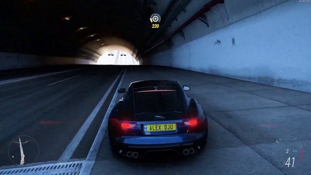 Forza Horizon 5 . Jaguar F-Type R Coupe 2015 . Car Show Speed Jump Crash Test Drive . 4K 60fps. смотреть онлайн