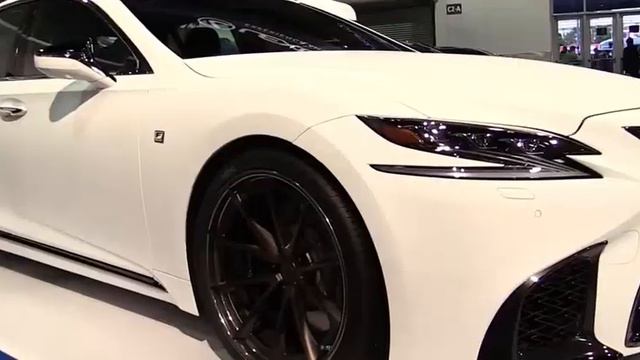 2018 Lexus LS500 F Sport Exterior Walkaround 2017 SEMA Las Vegas смотреть онлайн