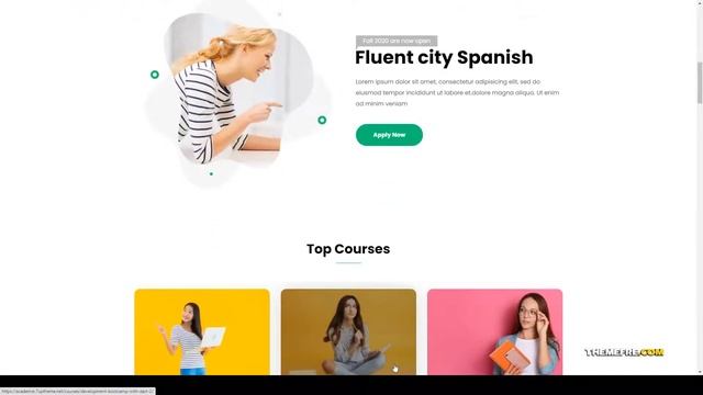 Academie - Education WordPress Theme Education theme coursera Reina смотреть онлайн