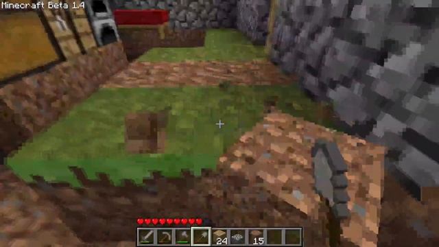 Minecraft Beta 1.4 my house смотреть онлайн
