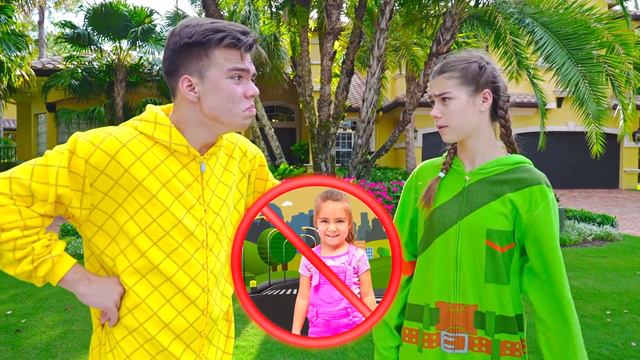 Настя и Артём ищут Мию! Загадочный челлендж для детей | Настя Артём Мия