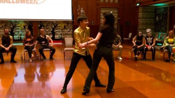 Léo Lorenzo & Agnieszka Orzeł - Strictly Open Finals - Warsaw Halloween Swing 2021