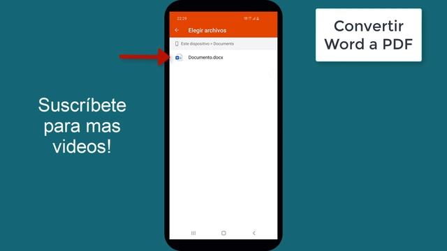 Como Convertir documento Word a PDF desde el Telefono | 2023 | Movil | Celular | Mejor Metodo смотреть онлайн