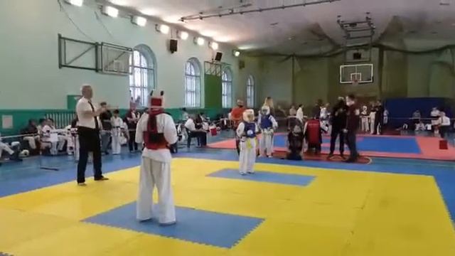 Алексеева Кристина - 1 бой - х Первенство Адмиралтейского района смотреть онлайн