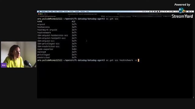 Deploying the Datadog Agent in Openshift with different SCCs смотреть онлайн