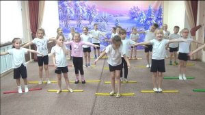 ЧАСИКИ. Упражнение для рук и головы. Ритмика для детей 4-6 лет