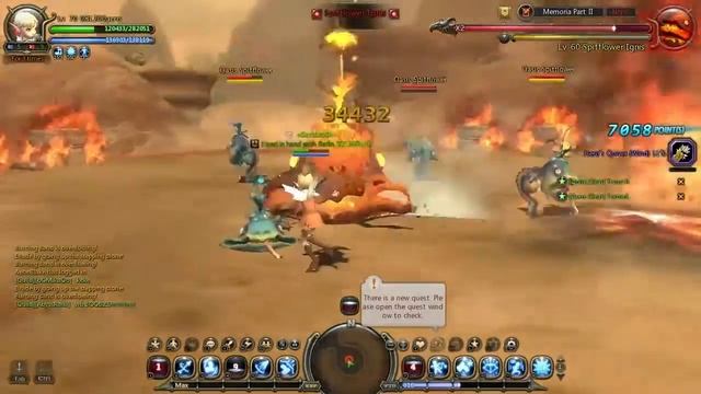 Dragon Nest - lv70 Windwalker: Almost-success attempt of soloing memoria II flower смотреть онлайн
