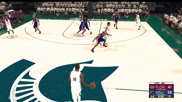 NBA 2K23 | College Hoops 2K23 Tournament Playoffs GA 1 RD1 | Florida vs Michigan State смотреть онлайн