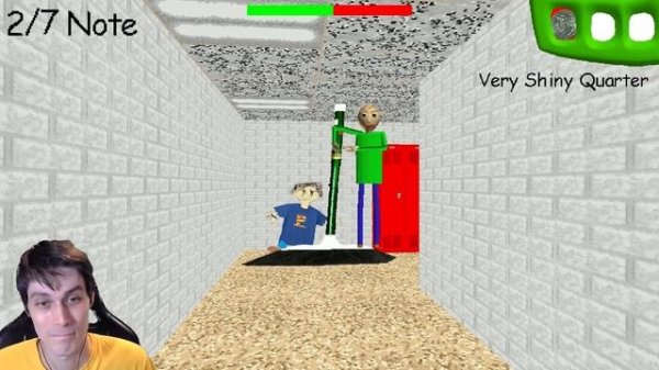 БАЛДИ НЕ МОЖЕТ ХОДИТЬ ! НОГИ ОТКАЗАЛИ ! - Baldi's Basics Mod [Балди Мод]