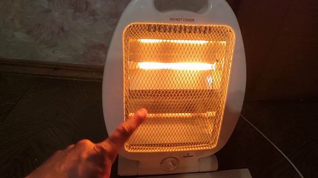 отремонтировал обогреватель кварцевый Heater CB 7745 Crownberg Quartz 800Вт смотреть онлайн