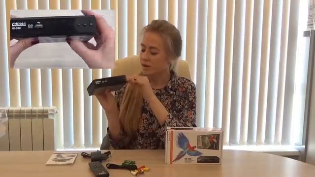 Ресивер эфирный цифровой DVB-T2 HD HD-300, Сигнал смотреть онлайн