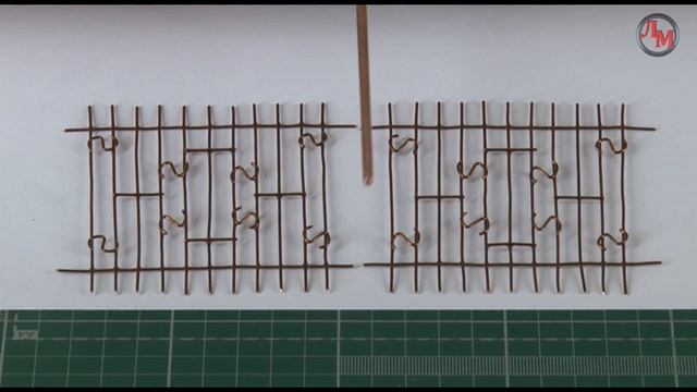 Забор из металлических прутов в 35 масштабе. смотреть онлайн