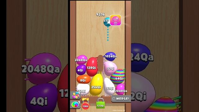 Blob Merge 3d - Gameplay Walkthrough Part 44 - Unlock 256Qi-522Qi (Android, IOS) 2048 Mobile Game