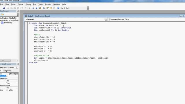 Visual Basic for Applications in GstarCAD смотреть онлайн