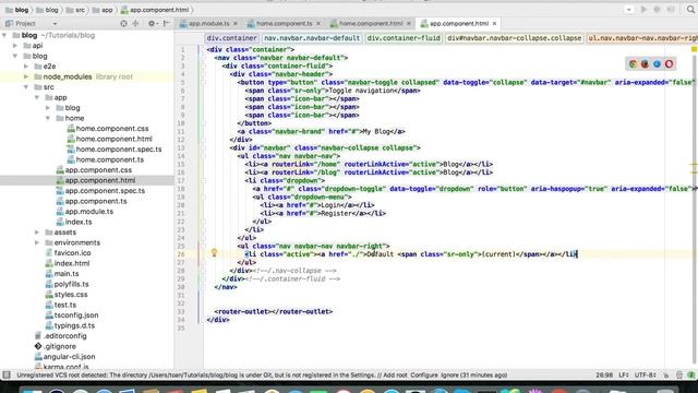 Build blog with Angular 2 Loopback MongoDb Part 2 смотреть онлайн