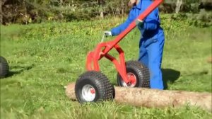 Квадроцикл – лесовоз, мини прицеп для перевозки бревен