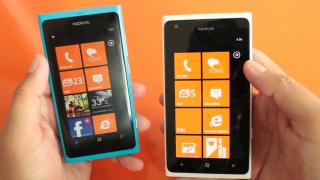 Nokia Lumia 900 vs Nokia Lumia 800 смотреть онлайн