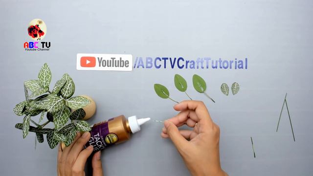 ABC TV | How To Make Fittonia Plant Paper (Slowly) - Craft Tutorial смотреть онлайн