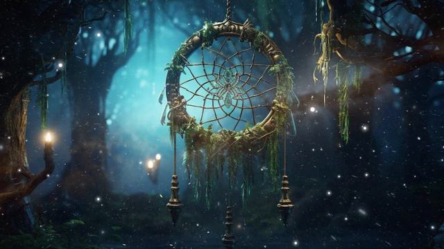 Relaxing Native American Flute Music With Rain for Sleep, Meditation | Dark Screen смотреть онлайн