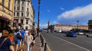 Прогулка по Невскому проспекту (Санкт-Петербург).
