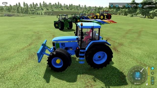 AMAZING COLORS! I GO TO FLOORING WITH COLORED TRACTORS... смотреть онлайн