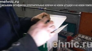 Замена помпы Шкоды Октавия А7