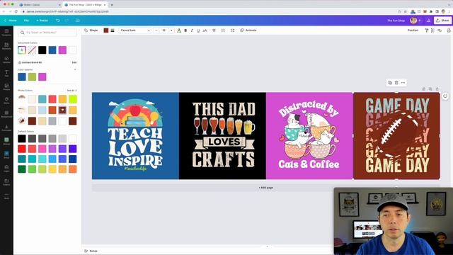 Creating Amazing RedBubble Shop Cover Images for FREE Using Canva and with Affinity Designer смотреть онлайн