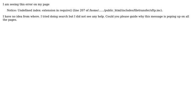 Drupal: Error in drupal "Notice: Undefined index: extension in require()..." смотреть онлайн